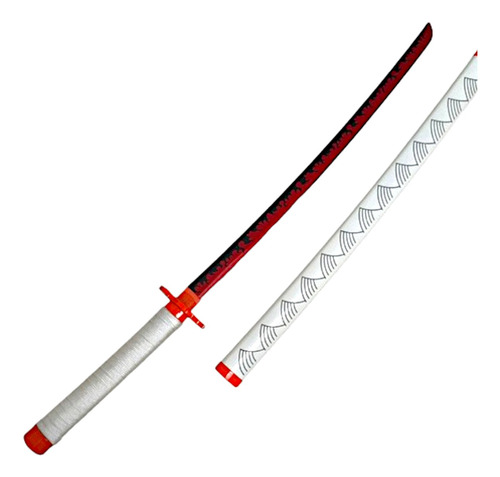 Espada Katana Metal Anime Demon Cosplay Samurai Colecionável