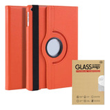 Funda + Mica Para iPad 8 10.2 Giratoria Resiste Caídas Case