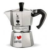 Cafeteira Bialetti Moka Express 3 Xícaras Prata Coffee Fest