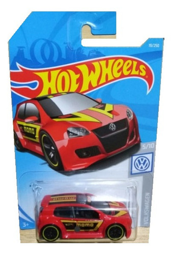 Hot Wheels Volkswagen Golf Gti Momo Roja 2019 Vw