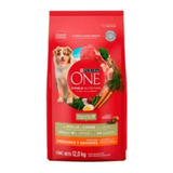 Croquetas Para Perro Adulto Purina One Pollo Y Carne 12 Kg