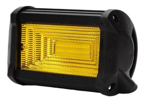 Barra Focos Neblineros Led 72w Expansion Amarillo Auto Moto 