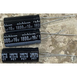 3pcs Capacitor Electrolitico 1800uf 16v 2.4cmx0.9cm