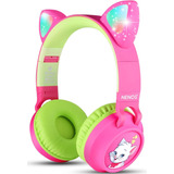 Audífonos Headphones Para Ninos, Rosa | Nenos / Bluetooth