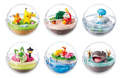 Pokemon Colección Completa Terrarium Paldea Marca Rement