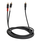 Divisor Rca Macho A 2rca Macho Y Compatible Con 5 M [u]