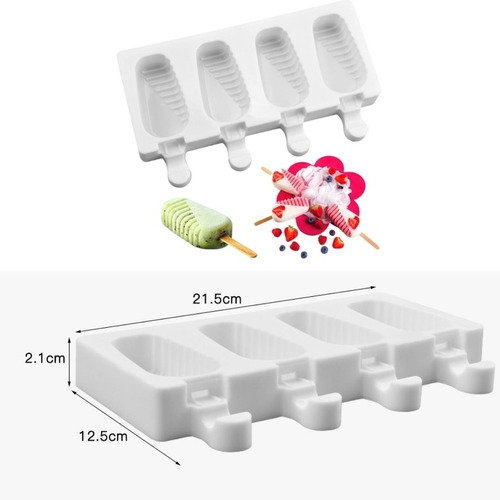 Molde De Helado De Silicona Paleta De Helado Cakesicle