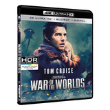 Blu Ray 4k Ultra Hd Guerra Dos Mundos - Dub/leg Lacrado 