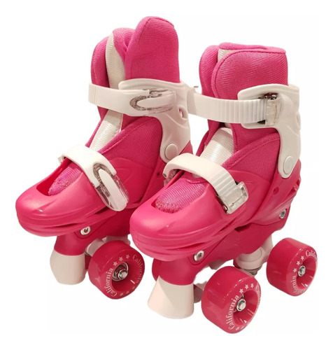 Patines 4 Ruedas California Nena Nene Bota Extensible Freno