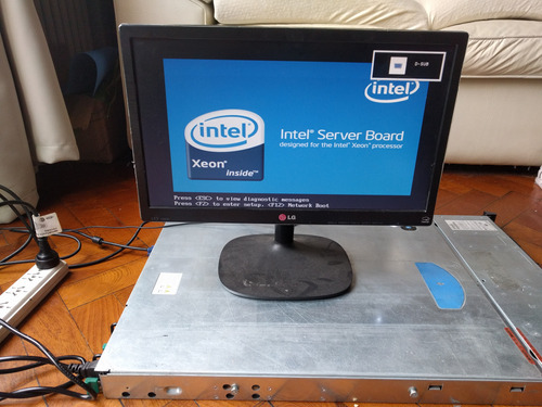 Server Intel Rack 1u Dual Xeon, Fuentes Redundante Y Guías