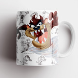 Taza Aaa De Taz - Looney Tunes - Alta Calidad