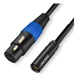 Cable De Audio Mini Xlr Macho A Xlr Hembra, Cable Mini Xlr M