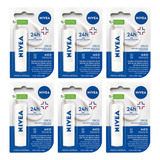 Nivea Protector Labial Derma Care Fps 15 4,8 Gr Pack X6