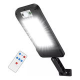 Foco Solar 160 Led 60w C/sensor Control Base 360º Tipo Poste