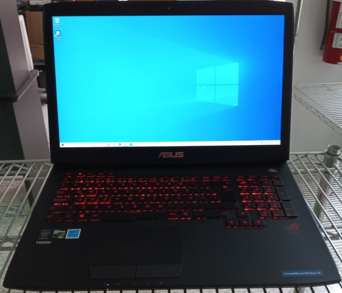 Asus Rog G751jy  Gamer 17 Core I7 24gbram Ssd 128 1tbhd Br