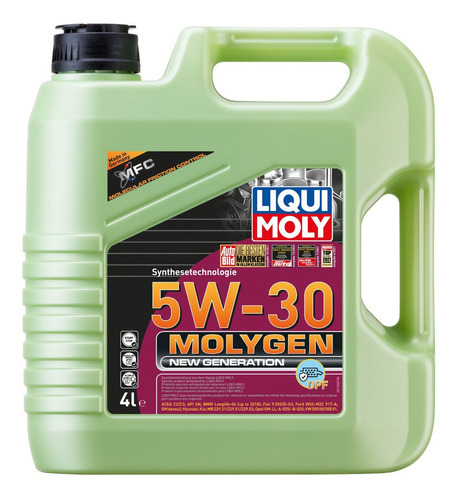 Liqui Moly Molygen 5w30 Dpf Aceite Lubricante Sintetico 10lt