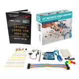 Kit Iniciante Para Arduino C Tutorial +100pcs E Livro Físico