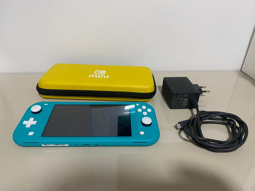 Console Nintendo Switch Lite 32gb Azul-celeste