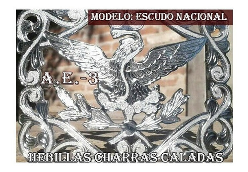 Hebillas Charras De Acero Inox.