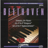 Cd Beethoven Piano Sonatas 17 & 23  - Herbert Waltl