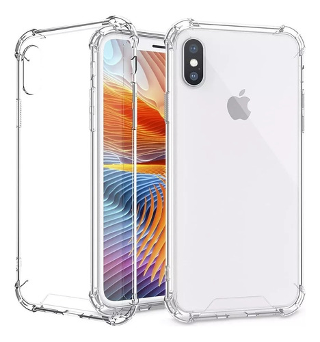 Funda Para iPhone Esquinas Reforzadas Acrigel Transparente