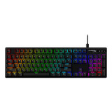 Hyperx Alloy Origins Pbt - Mechanical Gaming Keyboard, Pbt Keycaps, Rgb Lighting, Compact, Aluminum Body, Adjustable Feet, Customizable With Hyperx Ngenuity, Onboard Memory - Hyperx Clicky Blue Switch