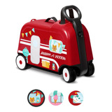 Radio Flyer 3-in-1 Happy Trav'ler Camper, Red