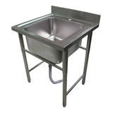 Lavafondo Simple Acero Inox