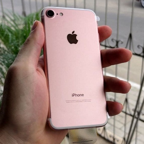  iPhone 7 32 Gb Ouro Rosa - Original Com 74% De Bateria 