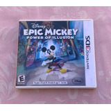 Epic Mickey Power Of Illusion Juego Original Nintendo 3ds