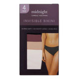 4 Pack Carole Hochman Midnight Invisible Bikini 