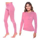 Conjunto Termico Frizado Frio Extremo Alpina Mujer Dama