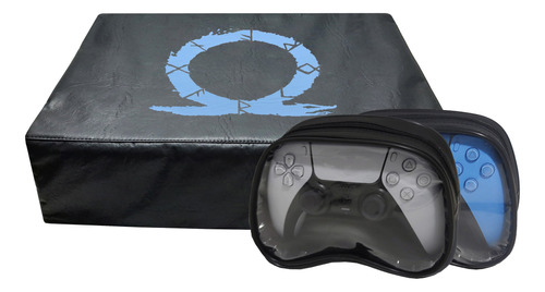 Funda Para Ps5 + 2 Fundas P/joystick - God Of War Ragnarok