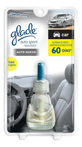 Glade Auto Sport Repuesto Para Difusor, Aromatizante