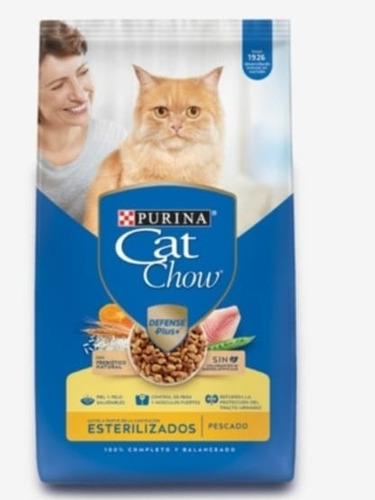 Cat Chow Esterilizados 8 Kg 