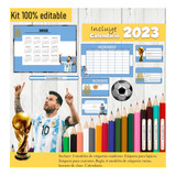 Kit Imprimible Etiquetas Escolares Editables