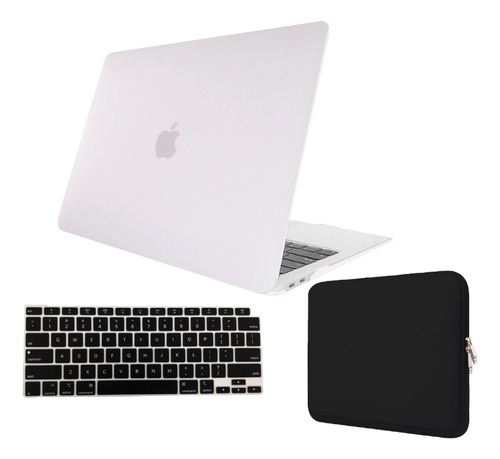 Kit Case Macbook New Pro 16 A2141 + Película Teclado + Bag 