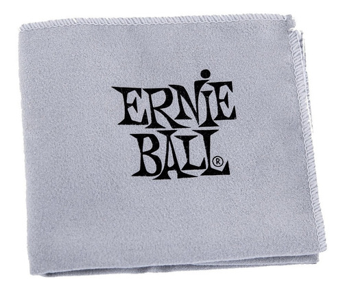 Paño De Limpieza De Microfibra Ernie Ball, Paño Gris