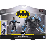 Dc Batman Nightwing Mega Equipo Superhéroes