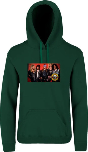 Sudadera Hoodie Guns And Roses Mod. 0037 Elige Color