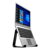 Suporte Universal Notebook Laptop Abertura De Tela 180º Alto Cor Preto