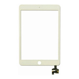 Touch Tela Vidro Compatível iPad Mini 3 A1599 A1600 Branco 