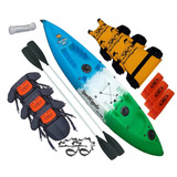 Kayak Triple Sportkayaks Familiar Completo Rba Outdoor