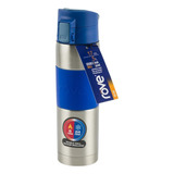 Termo Botella 17oz Para Agua Café Acero Inoxidable Rove Gym Color Azul