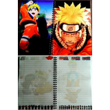 Cuaderno Naruto Hojas Detalladas Varios Modelos Libreta 