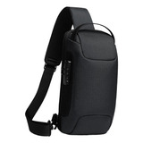 A Bag Para Porta De Carregamento Usb Bolsa Leve Preto