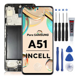 Pantalla Para Samsung A51 4g Con Marco Sm-a515