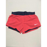 Short Con Licra Nike Running Dri Fit Rosa Talla Chica