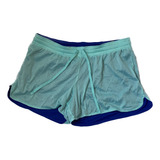 Short Deportivo Mujer ,azul, Celeste  Champion , Reversible