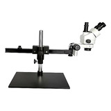 Microscopio Trinocular Vga Luz Led Lente Barlow 37045a-stl3